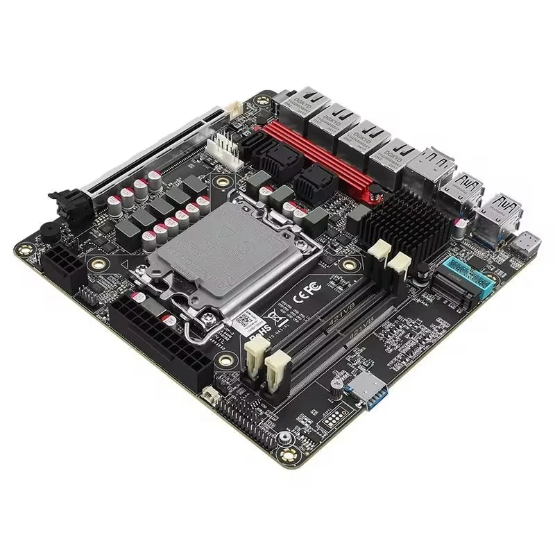 เมนบอร์ด vPro Q670 NAS รองรับ  - Lga 1700 Ddr5 Itx Motherboard บทวิจารณ์และราคา