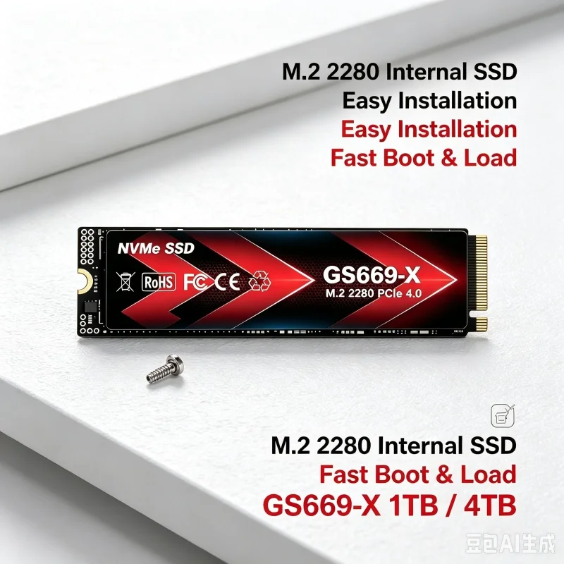 ใหม่ ของแท้ GS669-X NVMe SSD M - M.2 Nvme 4Tb Pcie 4.0 Ssd บทวิจารณ์และราคา