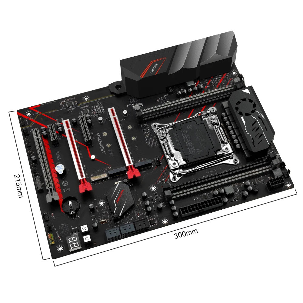 เมนบอร์ด MACHINIST MR9A PRO MA - X99 Dual Cpu Motherboard Combo บทวิจารณ์และราคา