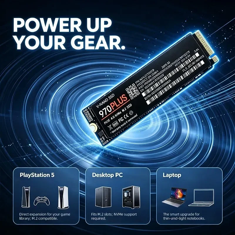 970 PRO 7300MB/s PCIe 4.0 X4 M - M.2 Nvme 4Tb Pcie 4.0 Ssd บทวิจารณ์และราคา