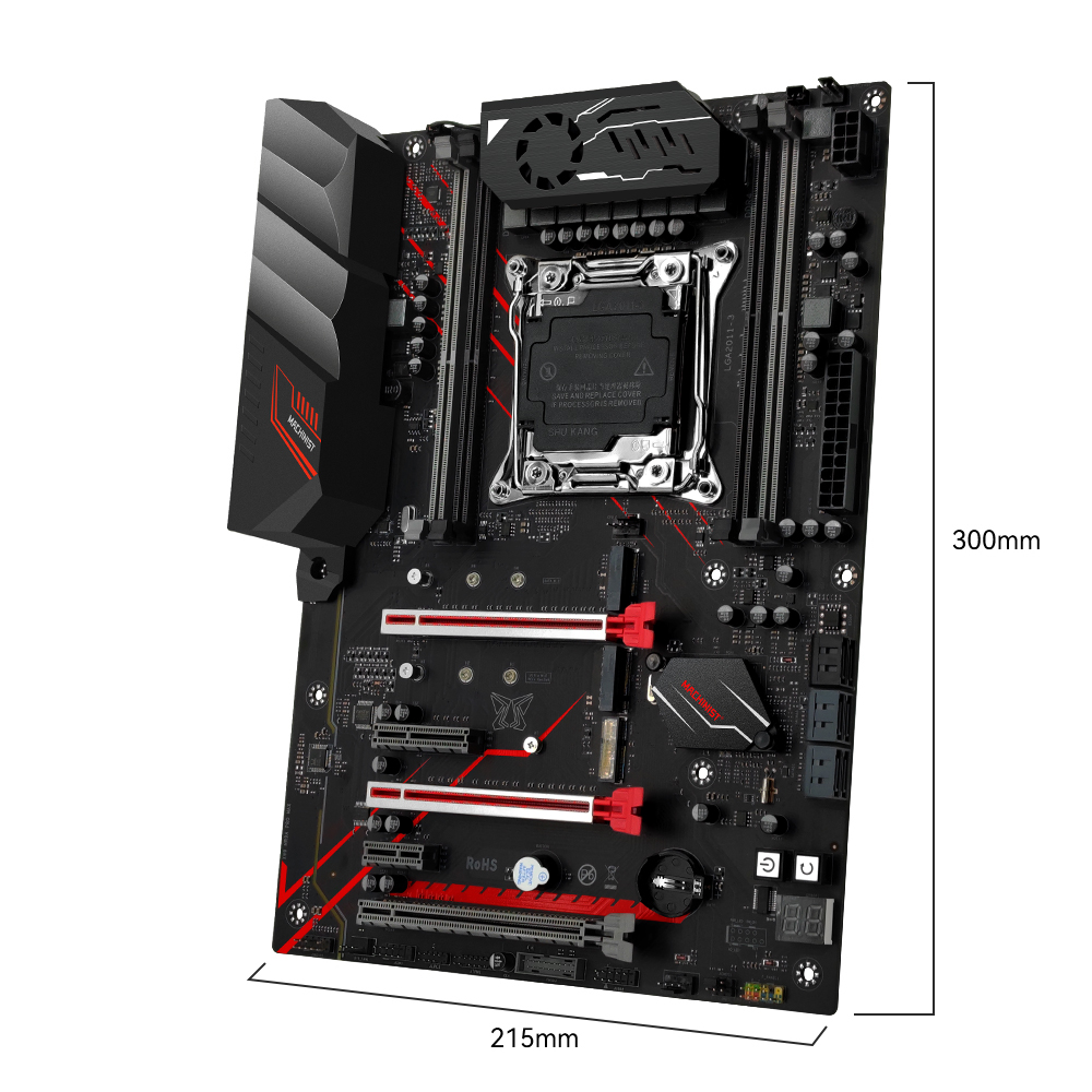 MACHINIST X99 MR9A PRO MAX เมน - X99 Dual Cpu Motherboard Combo บทวิจารณ์และราคา