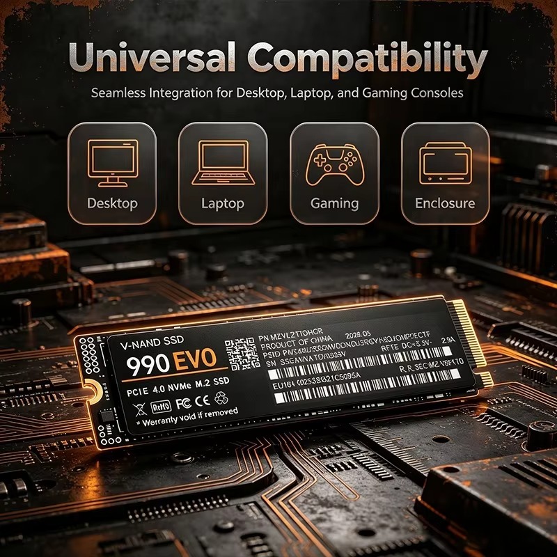 990 EVO M.2 2280 NVMe PCIe 4.0 - M.2 Nvme 4Tb Pcie 4.0 Ssd บทวิจารณ์และราคา